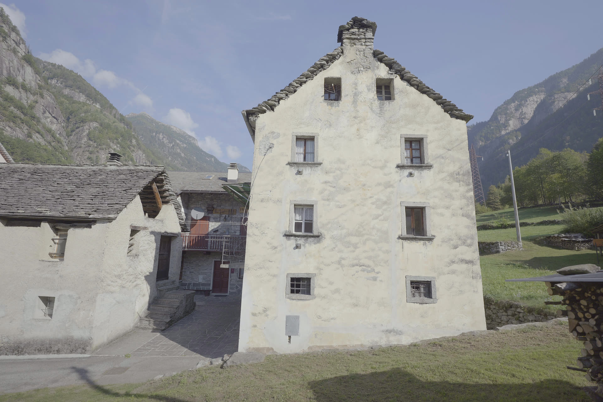 Esterno della casa a Cristo
