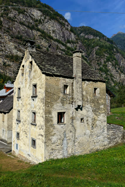 Esterno della casa a Cristo