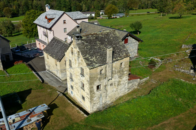 Esterno della casa a Cristo