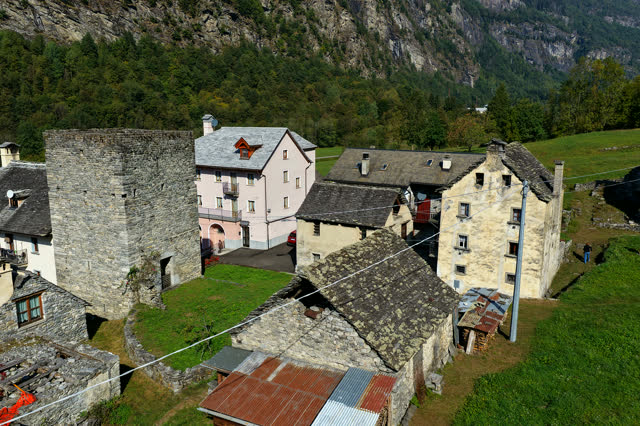 Esterno della casa a Cristo