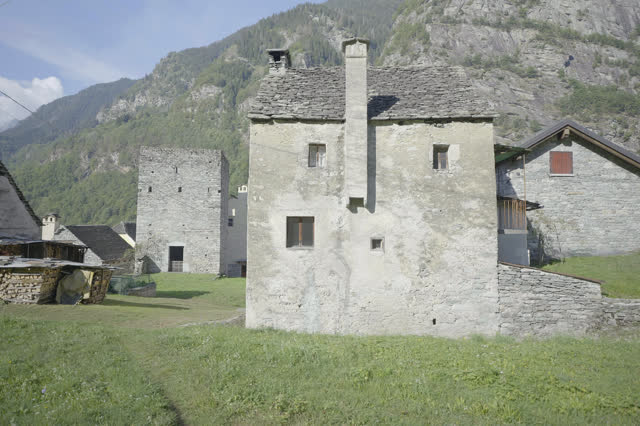 Esterno della casa a Cristo